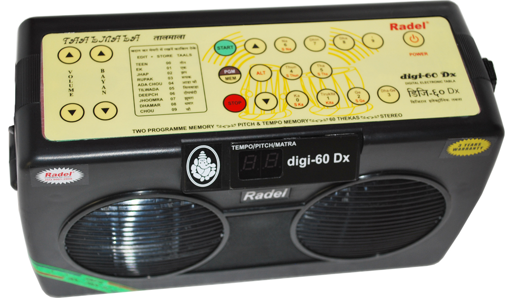 Radel Taalmala Digi-60Dx Digital Tabla