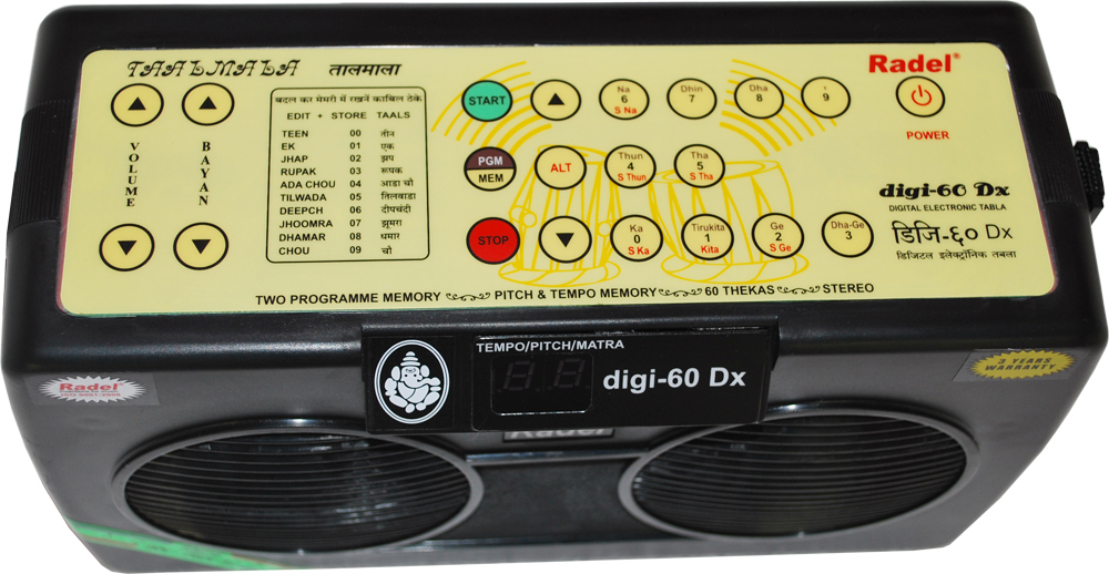 Radel Taalmala Digi-60Dx Digital Tabla