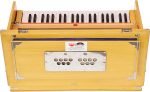 Safri Harmonium- 3½ Octave By Kaayna Musicals-Portable, Traveler, Baja, 9 Stops- 4 Drone, Bass/Male Reeds, Teak Color, Gig Bag, Tuning: 440Hz, For Yoga, Bhajan, Kirtan, Mantra, Vocal - Image 12