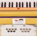 Safri Harmonium- 3½ Octave By Kaayna Musicals-Portable, Traveler, Baja, 9 Stops- 4 Drone, Bass/Male Reeds, Teak Color, Gig Bag, Tuning: 440Hz, For Yoga, Bhajan, Kirtan, Mantra, Vocal - Image 13