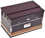 OM Harmonium Mini Magic By Kaayna Musicals, No Stop- 2¾ Octave, Mahogany Colour, Gig Bag, Bass/Male- 440 Hz, Best for Yoga, Bhajan, Kirtan, Shruti, Mantra, Meditation, Chant, etc... - Image 15