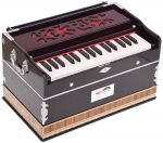 OM Harmonium Mini Magic By Kaayna Musicals, No Stop- 2¾ Octave, Mahogany Colour, Gig Bag, Bass/Male- 440 Hz, Best for Yoga, Bhajan, Kirtan, Shruti, Mantra, Meditation, Chant, etc... - Image 14