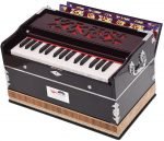 OM Harmonium Mini Magic By Kaayna Musicals, No Stop- 2¾ Octave, Mahogany Colour, Gig Bag, Bass/Male- 440 Hz, Best for Yoga, Bhajan, Kirtan, Shruti, Mantra, Meditation, Chant, etc... - Image 12