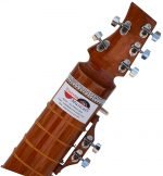 Sitar- Ravi Shankar Style- 7 Main String, 12 to 13 Sympathetic Strings, Tun Wood, Flat Back, Traveler Model, Gig Bag, Extra Strings, Few Mizrabs, With Pick-Up Easy To Connect with Guitar Amplifier - Image 5