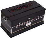 Harmonium Pro Grade By Kaayna Musicals, 11 Stops- 6 Main, 5 Drone, 3½ Octaves, Mahogany Colour, Coupler, Gig Bag – 440 Hz. Best for Yoga, Bhajan, Kirtan, Shruti, Mantra, Meditation, Chant, Vocal - Image 3
