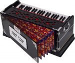 Harmonium Pro Grade By Kaayna Musicals, 11 Stops- 6 Main, 5 Drone, 3½ Octaves, Mahogany Colour, Coupler, Gig Bag – 440 Hz. Best for Yoga, Bhajan, Kirtan, Shruti, Mantra, Meditation, Chant, Vocal - Image 11