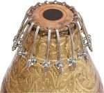 Designer Khol Drums -Brass & Copper-Bolt Tuned, Special Hand Made Skin, Double Color, Gig Bag, Nice Sound, For Bhajan, Rama, Krishna, Kirtan, Mantra, Dance & Music, etc. - Image 5