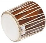 Dhama Drum, Extra Large, Shesham Wood Tabla, Hand Made Skin, Leather Strap to Tune, Long Life, Sikh Jori Pakhawaj, Comes with Tuning Pegs, For Bajan, Kirtan, etc... - Image 9