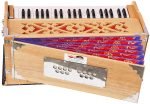 Harmonium Pro Grade By Kaayna Musicals, 9 Stops- 5 Main, 4 Drone, 3½ Octaves, Teak Colour, Coupler, Gig Bag - 440 Hz. Best for Yoga, Bhajan, Kirtan, Shruti, Mantra, Meditation, Chant, Vocal - Image 12