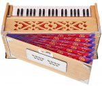Harmonium Pro Grade By Kaayna Musicals, 9 Stops- 5 Main, 4 Drone, 3½ Octaves, Teak Colour, Coupler, Gig Bag - 440 Hz. Best for Yoga, Bhajan, Kirtan, Shruti, Mantra, Meditation, Chant, Vocal - Image 3