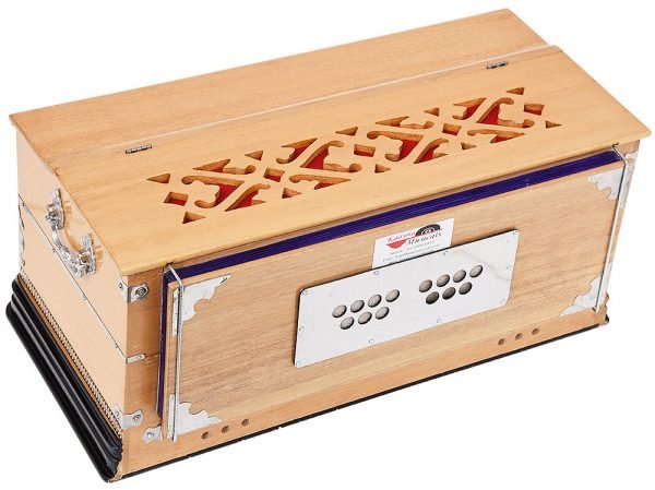 Harmonium Pro Grade By Kaayna Musicals, 9 Stops- 5 Main, 4 Drone, 3½ Octaves, Teak Colour, Coupler, Gig Bag - 440 Hz. Best for Yoga, Bhajan, Kirtan, Shruti, Mantra, Meditation, Chant, Vocal - Image 17
