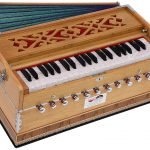 Harmonium Pro Grade By Kaayna Musicals, 11 Stop- 6 Main & 5 Drone, 3½ Octaves, Teak Colour, Regular Bellow, Coupler, Gig Bag - 440 Hz. Best for Yoga, Bhajan, Kirtan, Shruti, Mantra, Meditation, Chant, Vocal