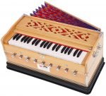 Harmonium Pro Grade By Kaayna Musicals, 9 Stops- 5 Main, 4 Drone, 3½ Octaves, Teak Colour, Coupler, Gig Bag - 440 Hz. Best for Yoga, Bhajan, Kirtan, Shruti, Mantra, Meditation, Chant, Vocal - Image 11