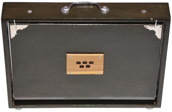 Shruti Box Total Wood- Eco Model- Size (16″ X 12″ X 3″) Inches – 440 Hz, Gig Bag, Oak Finish– C To C Lower Tone Reeds, Surpeti, Yoga, Bhajan, Kirtan, Mantra, Raga, Drone, Chant, Vocal - Image 13