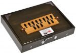 Shruti Box Total Wood- Eco Model- Size (16″ X 12″ X 3″) Inches – 440 Hz, Gig Bag, Oak Finish– C To C Lower Tone Reeds, Surpeti, Yoga, Bhajan, Kirtan, Mantra, Raga, Drone, Chant, Vocal - Image 15