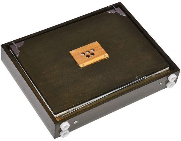 Shruti Box Total Wood- Eco Model- Size (16″ X 12″ X 3″) Inches – 440 Hz, Gig Bag, Oak Finish– C To C Lower Tone Reeds, Surpeti, Yoga, Bhajan, Kirtan, Mantra, Raga, Drone, Chant, Vocal - Image 17