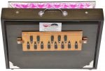 Shruti Box Total Wood- Eco Model- Size (16″ X 12″ X 3″) Inches – 440 Hz, Gig Bag, Oak Finish– C To C Lower Tone Reeds, Surpeti, Yoga, Bhajan, Kirtan, Mantra, Raga, Drone, Chant, Vocal - Image 8