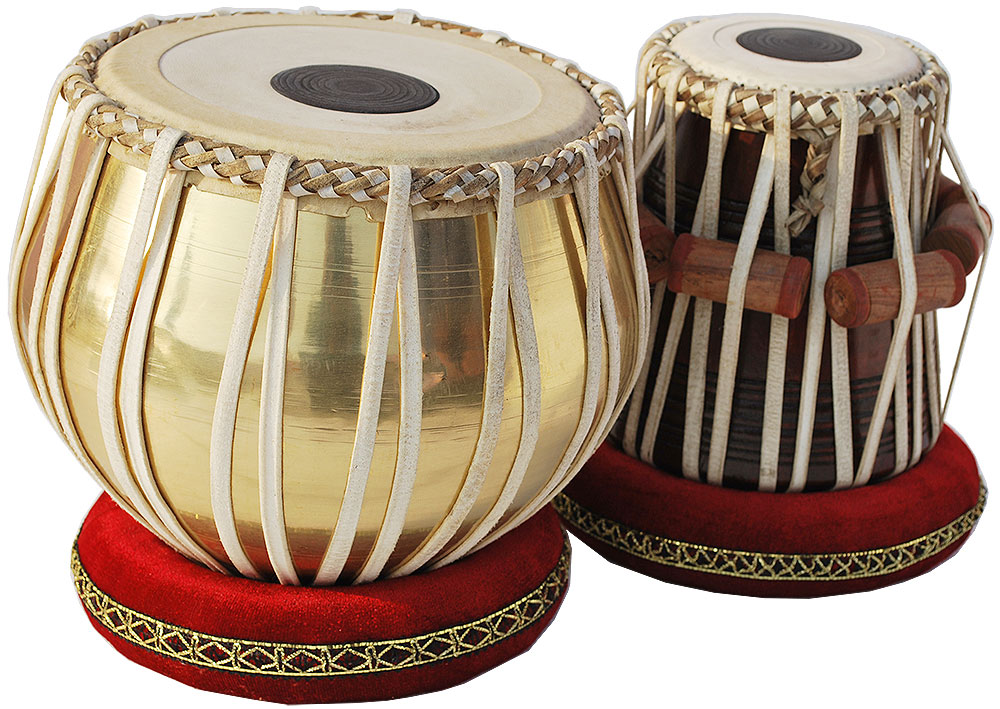 PDI-FG Hammer Cushions Padded Bag Tabla Drums Indian Cover Sheesham Tabla Dayan 3.5 Kg Designer Golden Brass Bayan Book Professional Drums Tabla Set,SAI Musicals
