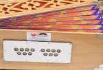 Harmonium Pro Grade By Kaayna Musicals, 9 Stops- 5 Main, 4 Drone, 3½ Octaves, Teak Colour, Coupler, Gig Bag - 440 Hz. Best for Yoga, Bhajan, Kirtan, Shruti, Mantra, Meditation, Chant, Vocal - Image 11
