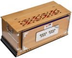 Harmonium Pro Grade By Kaayna Musicals, 9 Stops- 5 Main, 4 Drone, 3½ Octaves, Teak Colour, Coupler, Gig Bag - 440 Hz. Best for Yoga, Bhajan, Kirtan, Shruti, Mantra, Meditation, Chant, Vocal - Image 16