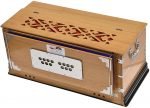 OM Harmonium Pro Grade By Kaayna Musicals, 9 Stops- 5 Main, 4 Drone, 3½ Octaves, Teak Colour, Coupler, Gig Bag - 440 Hz. Best for Yoga, Bhajan, Kirtan, Shruti, Mantra, Meditation, Chant, Vocal - Image 17