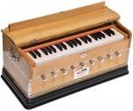 Harmonium Pro Grade By Kaayna Musicals, 9 Stops- 5 Main, 4 Drone, 3½ Octaves, Teak Colour, Coupler, Gig Bag - 440 Hz. Best for Yoga, Bhajan, Kirtan, Shruti, Mantra, Meditation, Chant, Vocal - Image 4