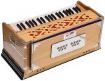 Harmonium Pro Grade By Kaayna Musicals, 9 Stops- 5 Main, 4 Drone, 3½ Octaves, Teak Colour, Coupler, Gig Bag - 440 Hz. Best for Yoga, Bhajan, Kirtan, Shruti, Mantra, Meditation, Chant, Vocal - Image 9
