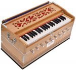OM Harmonium Pro Grade By Kaayna Musicals, 9 Stops- 5 Main, 4 Drone, 3½ Octaves, Teak Colour, Coupler, Gig Bag - 440 Hz. For Yoga, Bhajan, Kirtan, Shruti, Mantra, Meditation, Chant, Vocal - Image 9