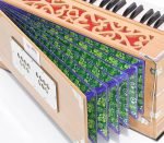 OM Harmonium Pro Grade By Kaayna Musicals, 9 Stops- 5 Main, 4 Drone, 3½ Octaves, Teak Colour, Coupler, Gig Bag - 440 Hz. For Yoga, Bhajan, Kirtan, Shruti, Mantra, Meditation, Chant, Vocal - Image 13