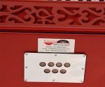 OM Harmonium Mini Magic By Kaayna Musicals, 4 Stops- 2 Main & 2 Drone, 2¾ Octaves, Red Colour, Gig Bag , Bass/Male- 440 Hz, For Yoga, Bhajan, Kirtan, Shruti, Mantra, Meditation, Chant, Vocal - Image 16
