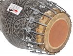 Designer Brass Khol Drums -Bolt Tuned, Special Hand Made Skin, Antique Finish, Gig Bag, Nice Sound, For Bhajan, Rama, Krishna, Kirtan, Mantra, Dance & Music, etc. - Image 7