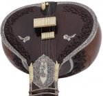 Sitar- Ravi Shankar Style-Full Size, Traditional Guard Tumba- 7 Main Strings, 12 to 13 Sympathetic Strings, Tun Wood, Fibre Hard Case, Extra Strings, Mizrabs to Play - Image 22