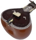 Sitar- Ravi Shankar Style-Full Size, Traditional Guard Tumba- 7 Main Strings, 12 to 13 Sympathetic Strings, Tun Wood, Fibre Hard Case, Extra Strings, Mizrabs to Play - Image 23