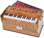 Harmonium Teak Wood Extra Height By Kaayna Musicals- 9 Stops- 5 Main- 4 Drone, 3½ Octaves, Two Set Reed- Bass/Male – 440 Hz, Coupler, Gig Bag. For Yoga, Bhajan, Kirtan, Shruti, Mantra, Chant, Vocal - Image 8