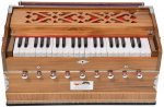 Harmonium Teak Wood Extra Height By Kaayna Musicals- 9 Stops- 5 Main- 4 Drone, 3½ Octaves, Two Set Reed- Bass/Male – 440 Hz, Coupler, Gig Bag. For Yoga, Bhajan, Kirtan, Shruti, Mantra, Chant, Vocal - Image 10