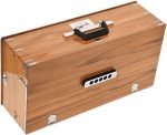 Teak Wood Safri Harmonium- 3½ Octave By Kaayna Musicals-Portable, Traveler, Baja, 9 Stops- 4 Drone, Bass/Male Reeds, Gig Bag, Tuning: 440Hz, For Yoga, Bhajan, Kirtan, Mantra, Vocal - Image 16