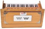 Safri Harmonium- 3½ Octave By Kaayna Musicals-Portable, Traveler, Baja, 9 Stops- 4 Drone, Bass/Male Reeds, Teak Color, Gig Bag, Tuning: 440Hz, For Yoga, Bhajan, Kirtan, Mantra, Vocal - Image 14