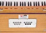 Safri Harmonium- 3½ Octave By Kaayna Musicals-Portable, Traveler, Baja, 9 Stops- 4 Drone, Bass/Male Reeds, Teak Color, Gig Bag, Tuning: 440Hz, For Yoga, Bhajan, Kirtan, Mantra, Vocal - Image 15