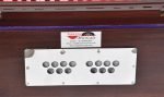 OM Safri Harmonium- 3½ Octave By Kaayna Musicals-Portable, Traveler, Baja, 9 Stops- 4 Drone, Bass/Male Reeds, Walnut Color, Gig Bag, Tuning: 440Hz, For Yoga, Bhajan, Kirtan, Mantra, Vocal - Image 16