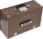 Safri Harmonium- 2¾ Octave By Kaayna Musicals-Portable, Traveler, Baja, 4 Stop (2 Drone), Two Set Reed- Bass/Male, Oak Finish, Gig Bag, Tuning: 440Hz, For Yoga, Bhajan, Kirtan, Mantra, Vocal - Image 16