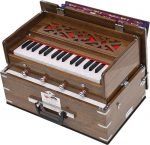 Safri Harmonium- 2¾ Octave By Kaayna Musicals-Portable, Traveler, Baja, 4 Stop (2 Drone), Two Set Reed- Bass/Male, Oak Finish, Gig Bag, Tuning: 440Hz, For Yoga, Bhajan, Kirtan, Mantra, Vocal - Image 6