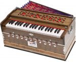 OM Harmonium Pro Grade By Kaayna Musicals, 11 Stop- 6 Main & 5 Drone, 3½ Octaves, Dark Oak Finish, Coupler, Gig Bag, Bass/Male- 440 Hz, For Yoga, Bhajan, Kirtan, Shruti, Mantra, Meditation, Vocal - Image 7