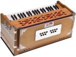 Harmonium Pro Grade By Kaayna Musicals, 9 Stops- 5 Main, 4 Drone, 3½ Octaves, Teak Colour, Flower Bellow, Coupler, Gig Bag – 440 Hz. For Yoga, Bhajan, Kirtan, Shruti, Mantra, Meditation, Chant, Vocal - Image 11