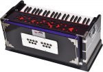 OM Harmonium Pro Grade By Kaayna Musicals, 11 Stops- 6 Main, 5 Drone, 3½ Octaves, Mahogany Colour, Coupler, Gig Bag – 440 Hz. For Yoga, Bhajan, Kirtan, Shruti, Mantra, Meditation, Chant, Vocal - Image 13