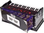 OM Harmonium Pro Grade By Kaayna Musicals, 11 Stops- 6 Main, 5 Drone, 3½ Octaves, Mahogany Colour, Coupler, Gig Bag – 440 Hz. For Yoga, Bhajan, Kirtan, Shruti, Mantra, Meditation, Chant, Vocal - Image 14