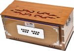 Harmonium Pro Grade By Kaayna Musicals, 9 Stops- 5 Main, 4 Drone, 3½ Octaves, Teak Colour, Flower Bellow, Coupler, Gig Bag – 440 Hz. For Yoga, Bhajan, Kirtan, Shruti, Mantra, Meditation, Chant, Vocal - Image 20