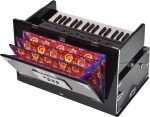 Safri Harmonium- 2¾ Octave By Kaayna Musicals-Portable, Traveler, Baja, 4 Stop (2 Drone), Two Set Reed- Bass/Male, Dark Walnut Color, Gig Bag, Tuning: 440Hz, For Yoga, Bhajan, Kirtan, Mantra, Vocal - Image 10