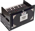 Safri Harmonium- 2¾ Octave By Kaayna Musicals-Portable, Traveler, Baja, 4 Stop (2 Drone), Two Set Reed- Bass/Male, Dark Walnut Color, Gig Bag, Tuning: 440Hz, For Yoga, Bhajan, Kirtan, Mantra, Vocal - Image 8