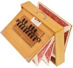 Shruti Box Total Wood- Eco Model- Size (16″ X 12″ X 3″) Inches – 440 Hz, Gig Bag, Natural Teak Finish– C To C Lower Tone Reeds, Surpeti, Yoga, Bhajan, Kirtan, Mantra, Raga, Drone, Chant, Vocal - Image 12