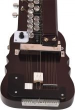 Bulbul Tarang With Swarmandal By Kaayna Musicals- Dark Colour, 15 Strings- Banjo, Nice Sound, Easy To Connect With Guitar Amplifier - Image 5